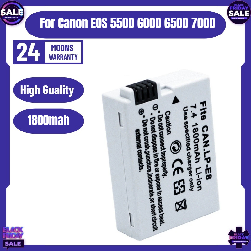 Drone Battery - Neuer LP-E8 Kamera-Akku für Canon EOS