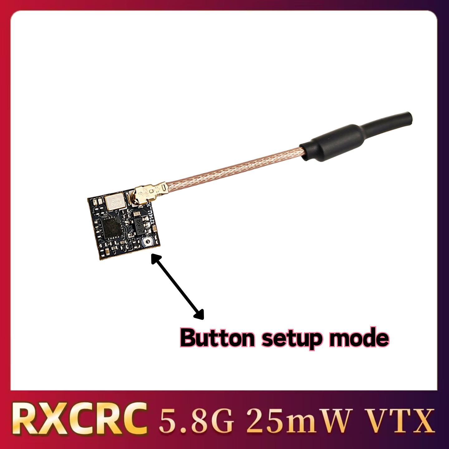 RXCRC 5.8GHz 48CH FPV 25mW Ana – Drone Receiver Bewertung und Preis
