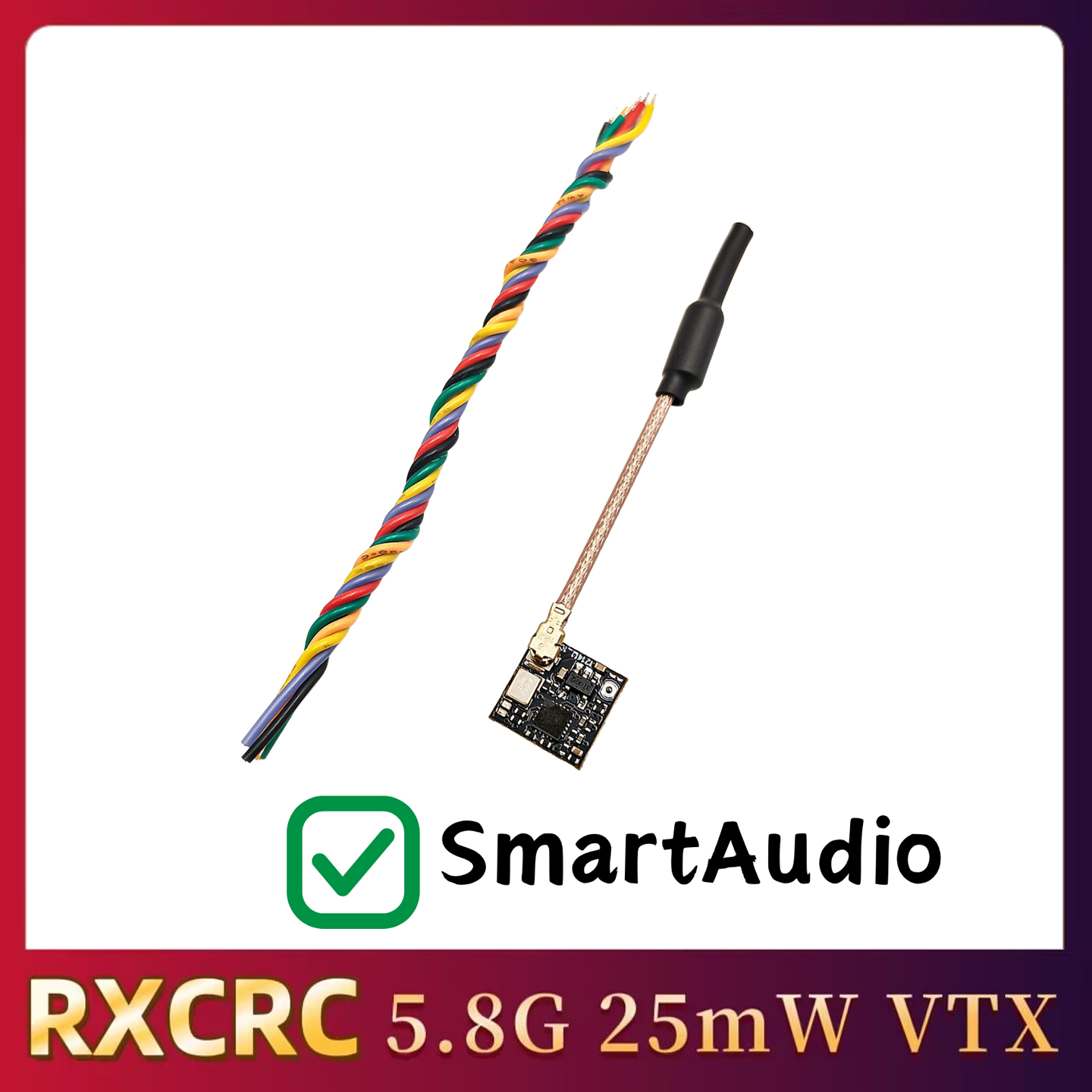 RXCRC 5.8GHz 48CH FPV 25mW Ana – Drone Receiver Bewertung und Preis